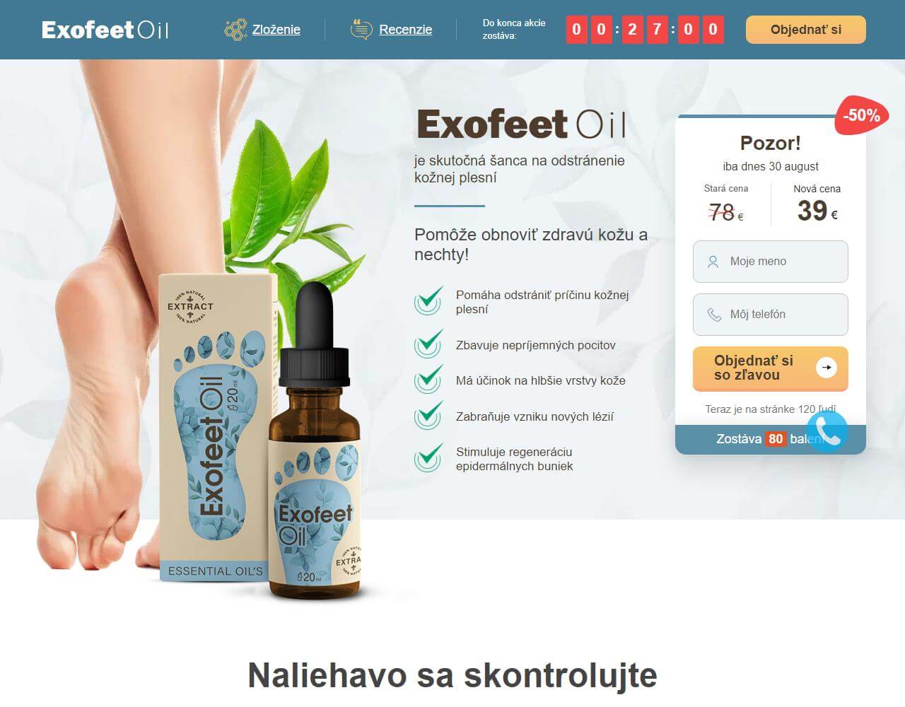 Exofeet oil 1