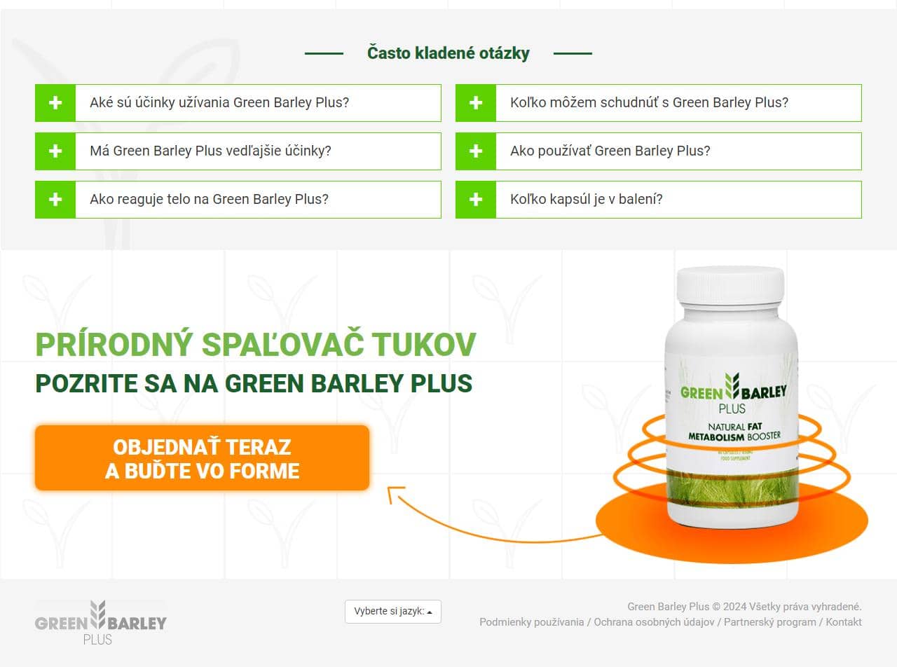 Green Barley Plus 5