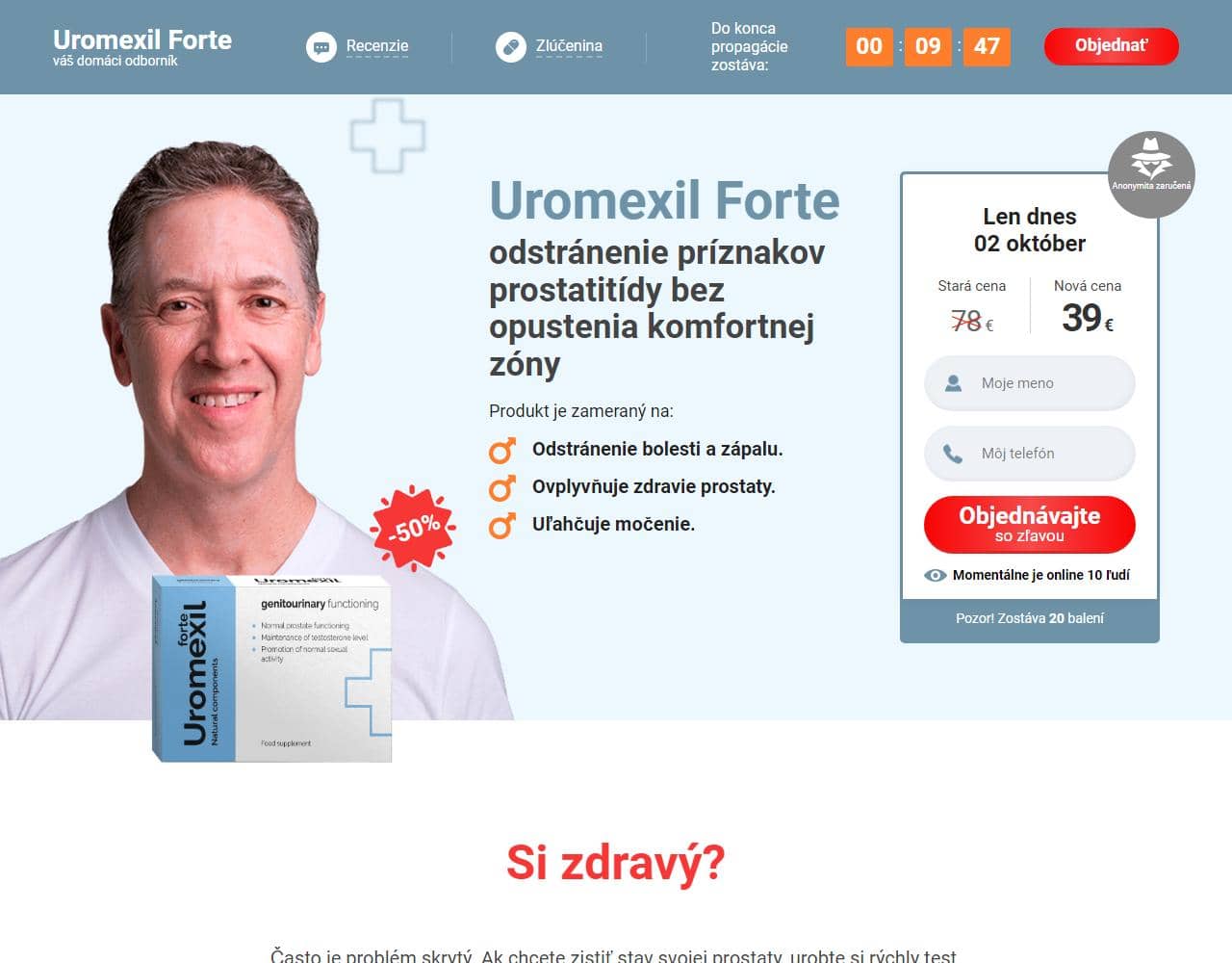 Uromexil Forte Prostatitis 1